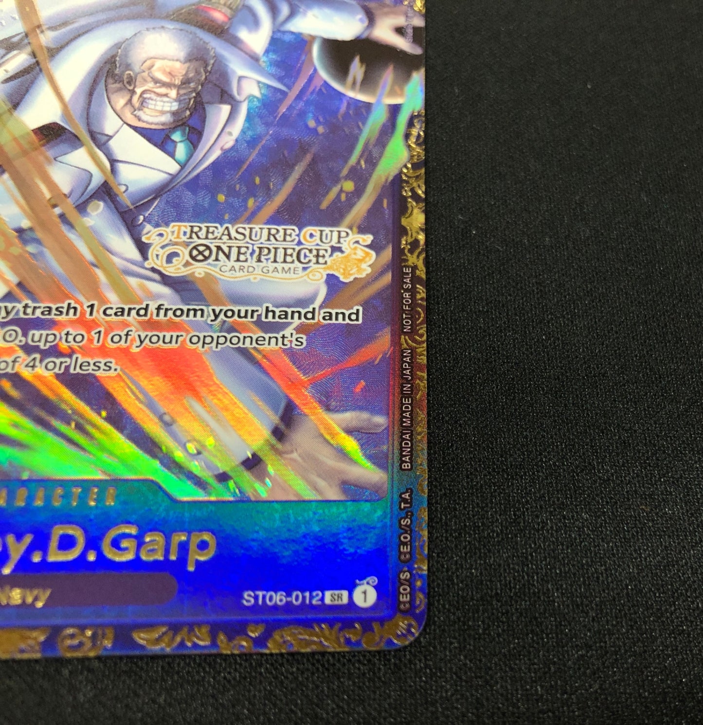 Monkey D Garp ST06-012 Treasure Cup Top 16 Prize One Piece Card Game