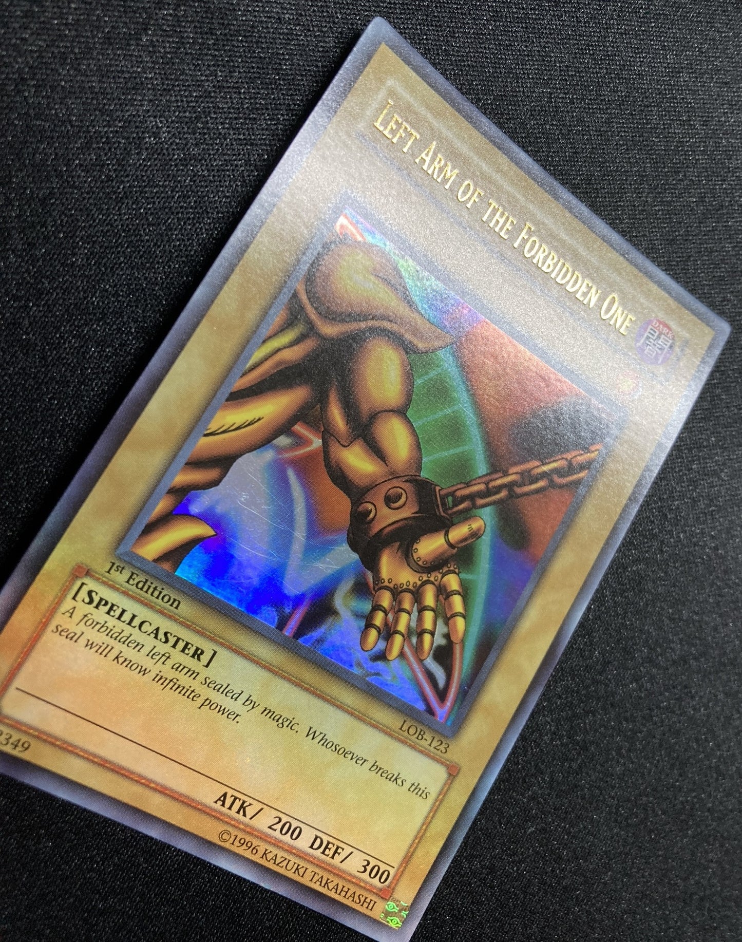 Left Arm of the Forbidden One (LOB-123) 1st