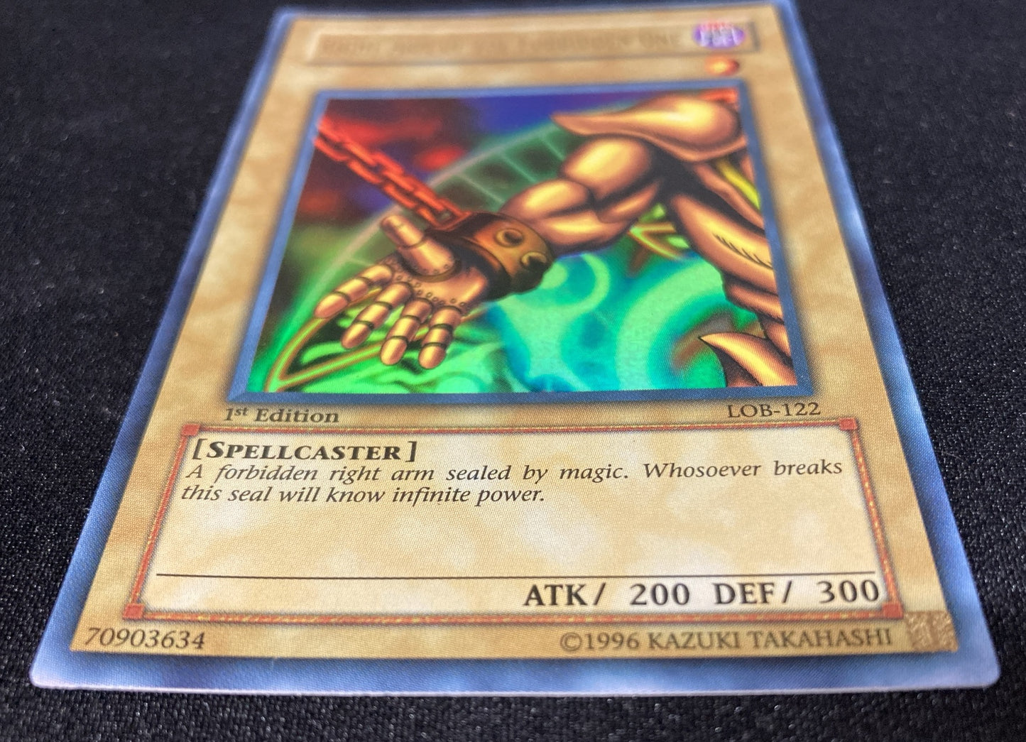 Right Arm of the Forbidden One (LOB-122) Asian English 1st