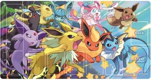 Dash! Eevee's Rubber Play Mat