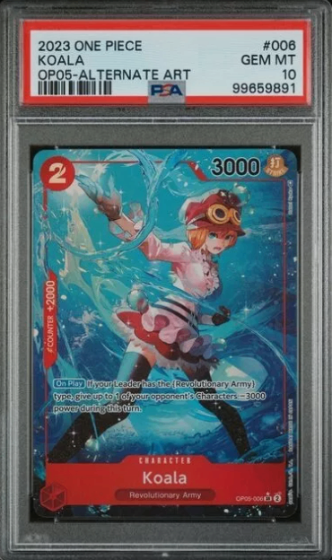 【PSA10】　Koala SR Alt Art (OP05-006)