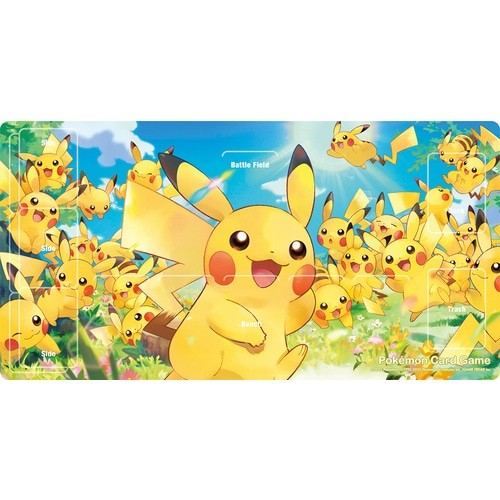 Pikachu Large Group Rubber Play Mat