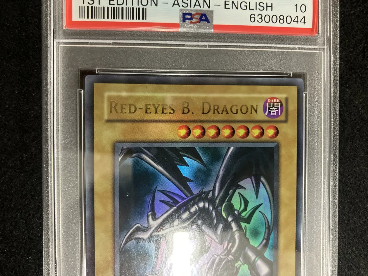 【PSA10】 Red-Eyes B Dragon Asian (LOB-070) 1st Edition