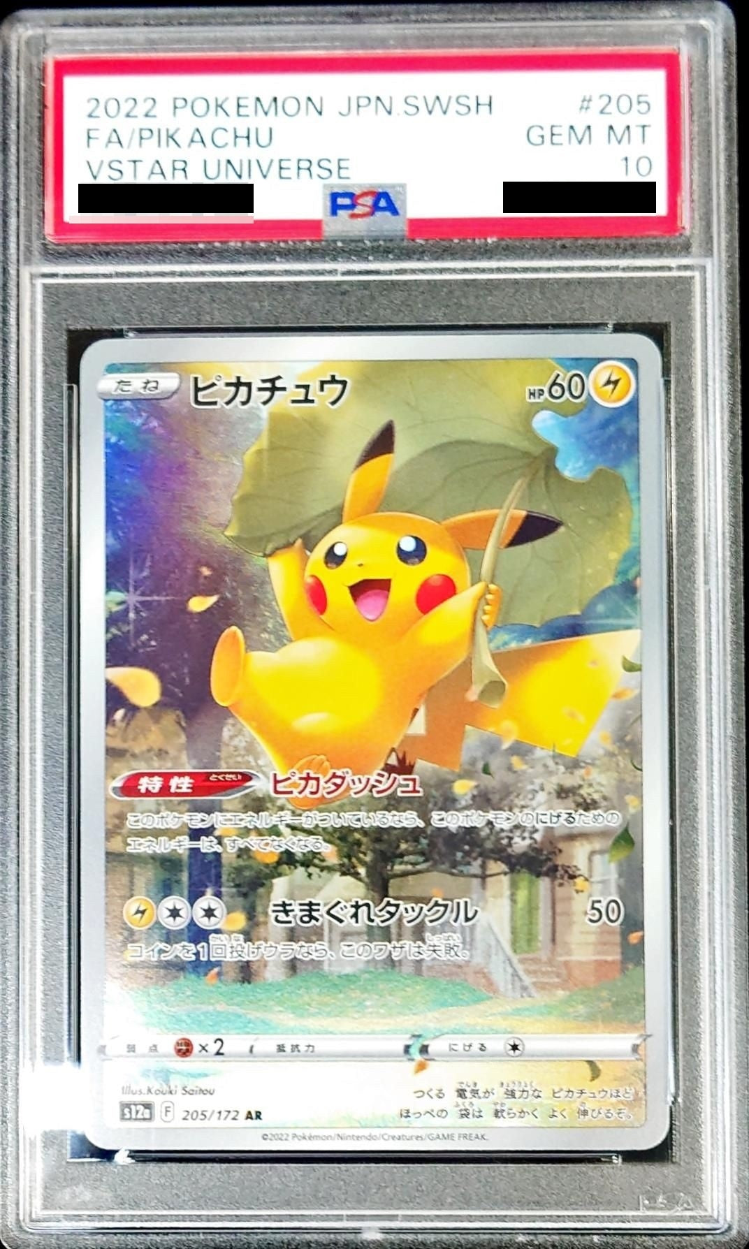 【PSA10】 Pikachu AR (S12a-205/172)