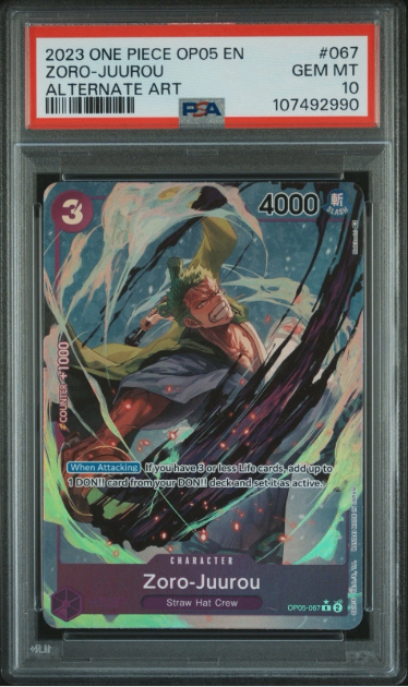 【PSA10】 Zoro-Juurou RP (OP05-067)