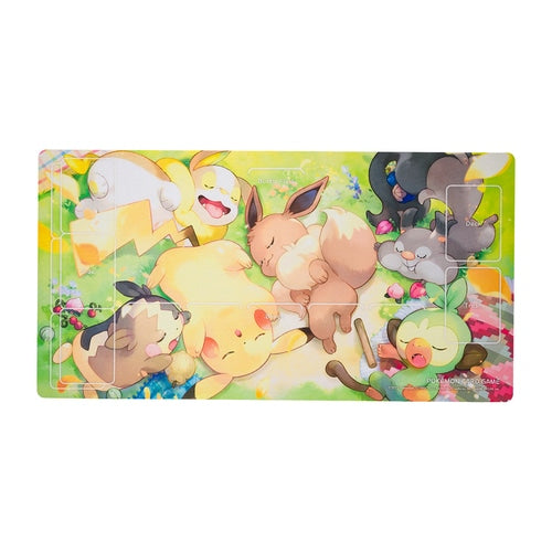 Good Work Everyone Pikachu Eevee Play Mat